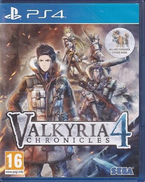 Valkyria Chronicles 4 - PS4 (A Grade) (Genbrug)